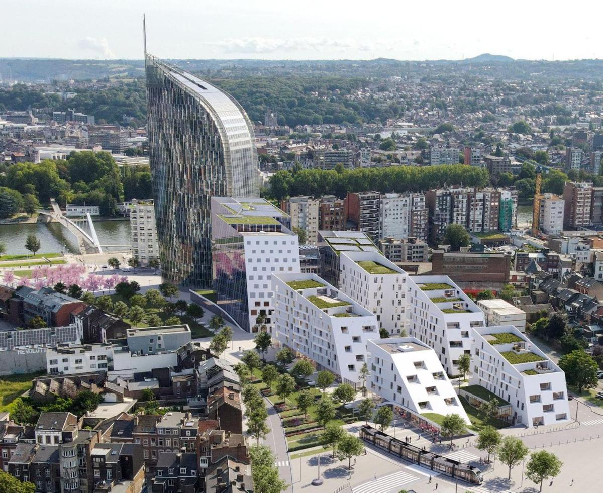 Splendide Appartement Au Centre De Liege - Complexe Paradis Express Екстериор снимка